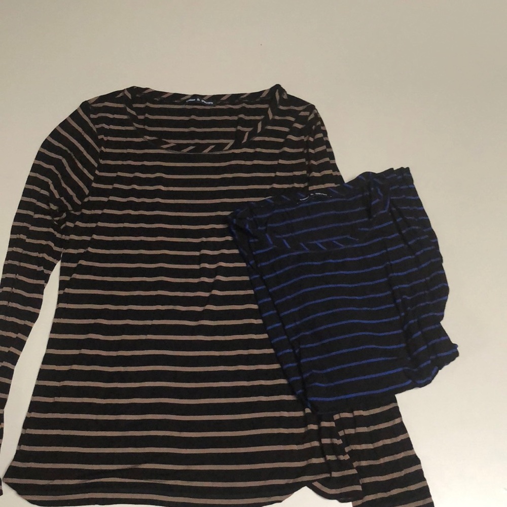 Bundle 2- cable & gauge long sleeve shirts